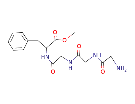 glycylglycylglycyl-D,L-phenylalanine methyl ester