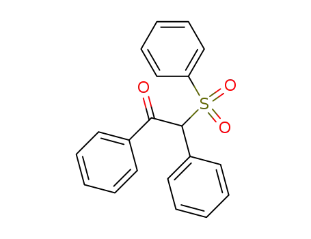 Molecular Structure of 33641-39-3 (1,2-diphenyl-2-(phenylsulfonyl)ethanone)