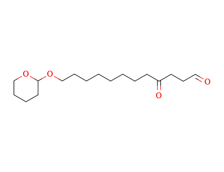 Dodecanal, 4-oxo-12-[(tetrahydro-2H-pyran-2-yl)oxy]-
