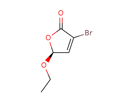 Molecular Structure of 32830-68-5 (2(5H)-FURANONE,3-BROMO-5-ETHOXY-)