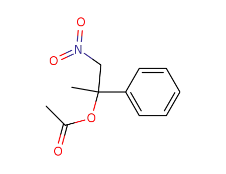 Molecular Structure of 66291-23-4 (2-acetoxy-1-nitro-2-phenylpropane)