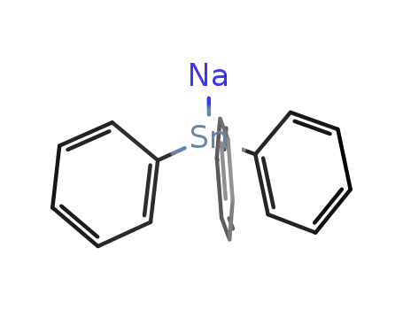 Molecular Structure of 42451-63-8 (Sodium, (triphenylstannyl)-)
