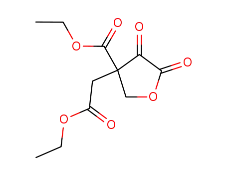 Molecular Structure of 727413-03-8 ((3-ethoxycarbonyl-4,5-dioxo-tetrahydro-[3]furyl)-acetic acid ethyl ester)