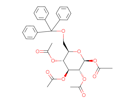 1,2,3,4-Tetra-O-acetyl-6-O-triphenylmethyl-beta-D-glucopyranose  CAS NO.37074-90-1
