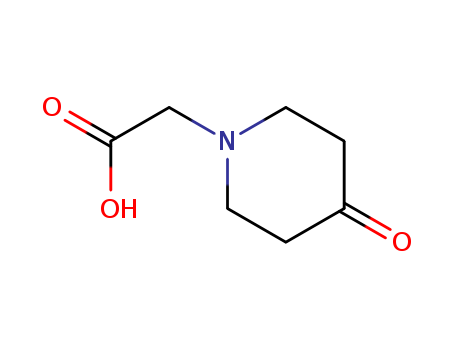 1-Piperidineaceticacid, 4-oxo-