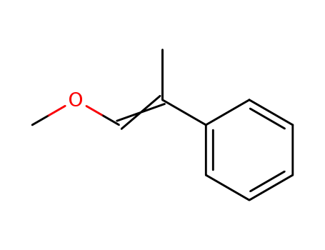 Benzene, (2-methoxy-1-methylethenyl)-