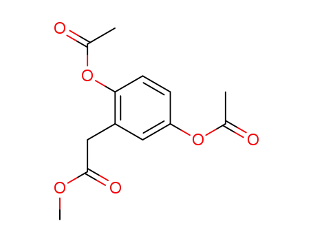 (2,5-diacetoxy-phenyl)-acetic acid methyl ester