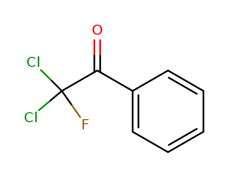 Molecular Structure of 384-66-7 (Ethanone, 2,2-dichloro-2-fluoro-1-phenyl- (9CI))