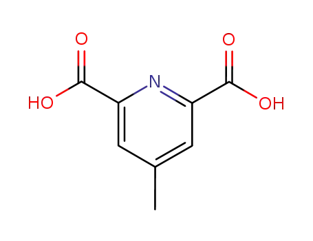 Molecular Structure of 37645-36-6 (4-methylpyridine-2,6-dicarboxylic acid)