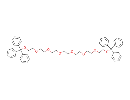 Molecular Structure of 144270-97-3 (2,5,8,11,14,17,20,23-Octaoxatetracosane, 1,1,1,24,24,24-hexaphenyl-)