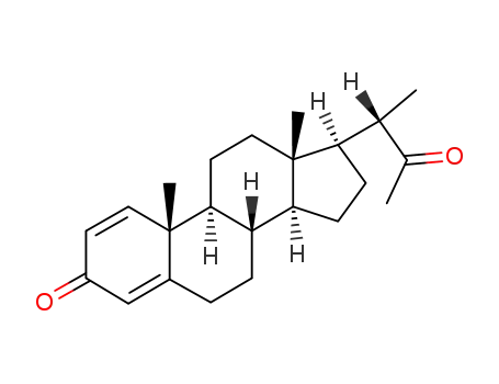 Molecular Structure of 80981-38-0 (24-norchola-1,4-diene-3,22-dione)
