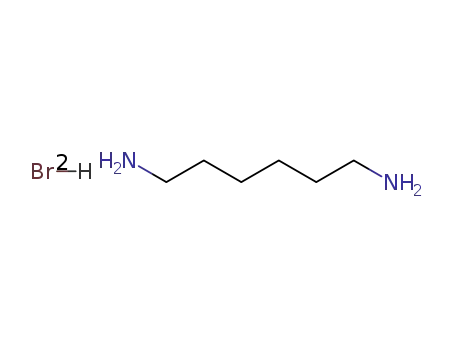 Molecular Structure of 24731-81-5 (hexamethylenediammonium dibromide)