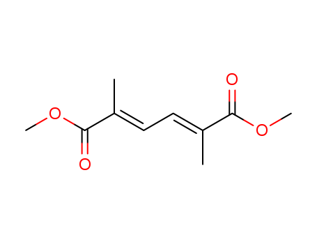 2,4-Hexadienedioicacid, 2,5-dimethyl-, 1,6-dimethyl ester, (2E,4E)- cas  23119-30-4