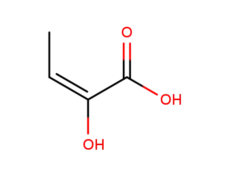 Molecular Structure of 67784-09-2 (2-Hydroxybut-2-enoic acid)