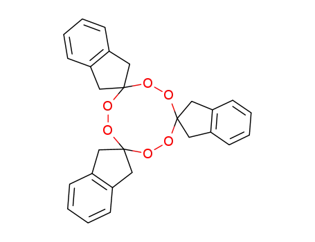 Molecular Structure of 74897-57-7 (trispiro<1,2,4,5,7,8-hexoxonan-3,2':6,2'':9,2'''-tris-indan>)