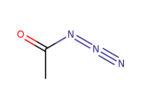 Molecular Structure of 24156-53-4 (Acetyl azide)