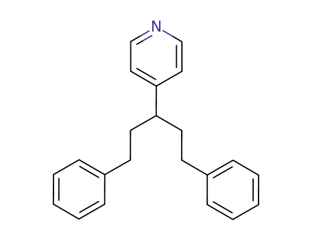 Molecular Structure of 2057-47-8 (4-(1-PHENETHYL-3-PHENYL-PROPYL)-PYRIDINE)