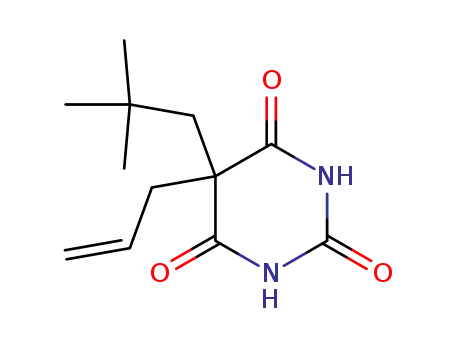 Molecular Structure of 561-83-1 (nealbarbital)