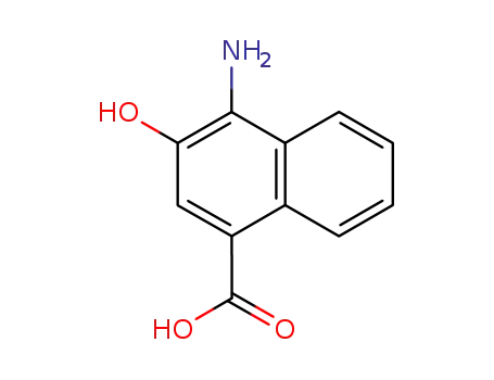 1-Naphthalenecarboxylicacid,4-amino-3-hydroxy-(9CI)