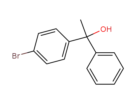 Molecular Structure of 15832-69-6 (1-(4-BROMOPHENYL)-1-PHENYLETHAN-1-OL)