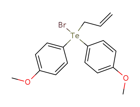 Molecular Structure of 76065-47-9 (C<sub>17</sub>H<sub>19</sub>BrO<sub>2</sub>Te)