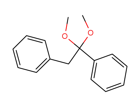 Molecular Structure of 25041-50-3 (Benzene, 1,1'-(1,1-dimethoxy-1,2-ethanediyl)bis-)
