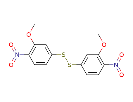 bis-(3-methoxy-4-nitro-phenyl)-disulfide