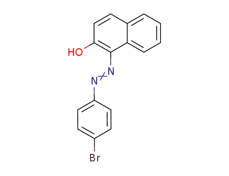 Molecular Structure of 7150-24-5 (1-[(4-bromophenyl)hydrazono]naphthalen-2(1H)-one)