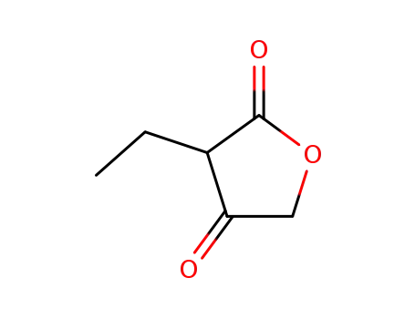 Molecular Structure of 5436-14-6 (3-ethyloxolane-2,4-dione)