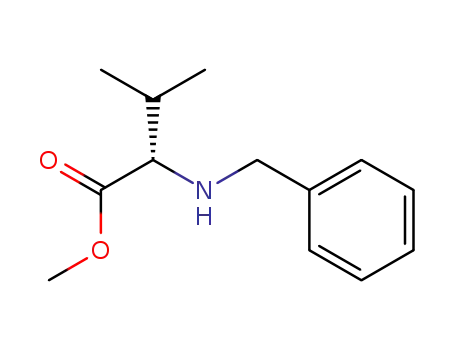 Molecular Structure of 40216-62-4 (L-Valine, N-(phenylmethyl)-, methyl ester)