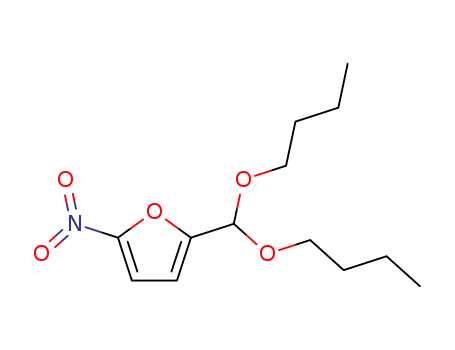 Molecular Structure of 17163-15-4 (2-Dibutoxymethyl-5-nitro-furan)