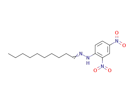 Molecular Structure of 1527-95-3 (DECYL ALDEHYDE (DNPH DERIVATIVE))