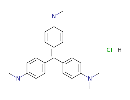 4-[[4-(dimethylamino)phenyl][4-(methylimino)cyclohexa-2,5-dien-1-ylidene]methyl]-N,N-dimethylaniline monohydrochloride