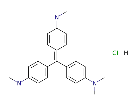 Benzenamine,4,4'-[[4-(methylimino)-2,5-cyclohexadien-1-ylidene]methylene]bis[N,N-dimethyl-,hydrochloride (1:1)