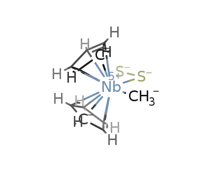 (η2-disulfido)methyl-bis(η5-cyclopentadienyl)niobium
