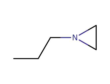 Molecular Structure of 5536-98-1 (1-Propylaziridine)