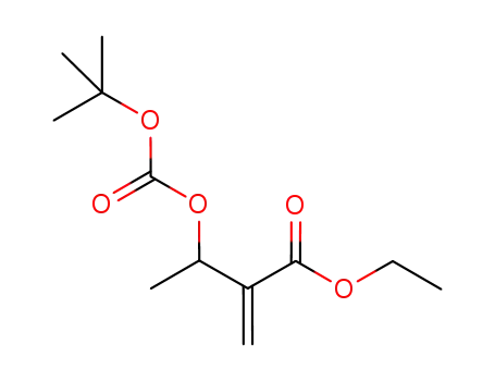 ethyl 3-(tert-butoxycarbonyloxy)-2-methylenebutanoate