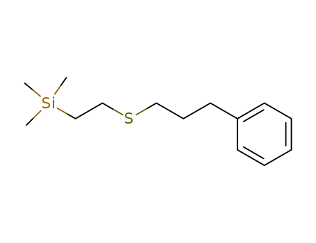 3-phenylpropyl 2-(trimethylsilyl)ethyl sulfide