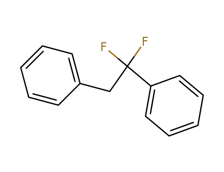 Molecular Structure of 350-62-9 (1,1-(1,1-Difluoro-1,2-ethanediyl)bisbenzene)