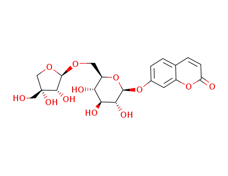 Molecular Structure of 103529-94-8 (Apiosylskimmin)