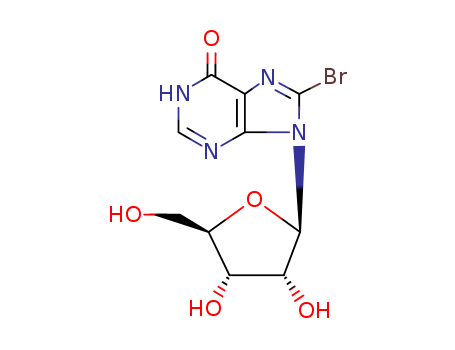 8-Bromo-9-β-D-ribofuranosyl-6H-purin-6-one