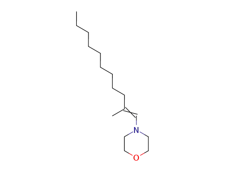 Molecular Structure of 28478-28-6 (4-(2-methyl-undec-1-enyl)-morpholine)