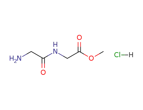 Molecular Structure of 2776-60-5 (GLYCYLGLYCINE METHYL ESTER HYDROCHLORIDE)