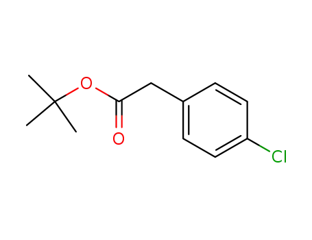 Molecular Structure of 33155-59-8 ((4-CHLOROPHENYL)ACETIC ACID TERT-BUTYL ESTER)