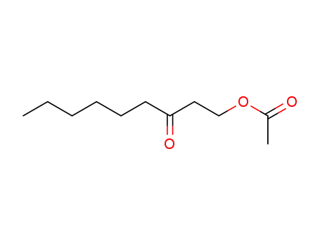Molecular Structure of 7779-54-6 (3-NONANON-1-YLACETATE)
