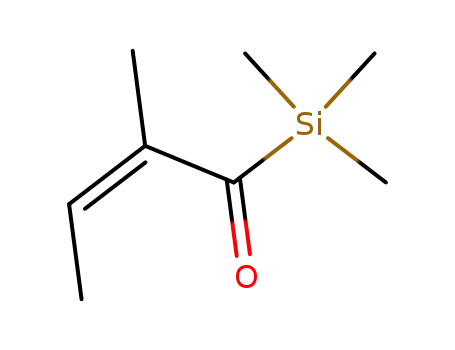 (E)-2-methylbut-2-enoyltrimethylsilane