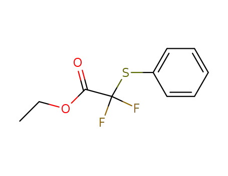 Molecular Structure of 101068-11-5 (Acetic acid, difluoro(phenylthio)-, ethyl ester)