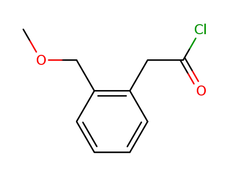 Molecular Structure of 857570-88-8 ((2-methoxymethyl-phenyl)-acetyl chloride)