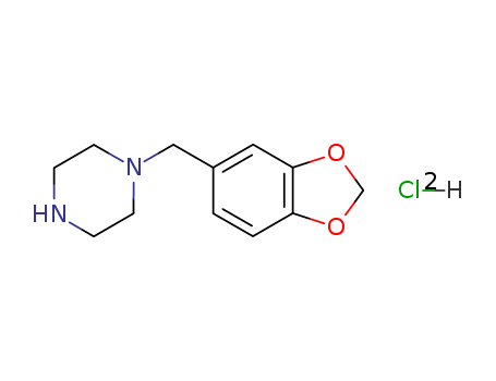 1-(1,3-Benzodioxol-5-ylmethyl)piperazine dihydrochloride