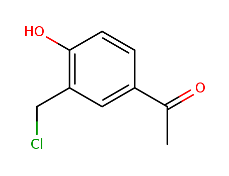 3-Chloromethyl-4-hydroxyacetophenone